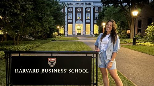 Joanna Jedrzejczyk, Harvard Business School