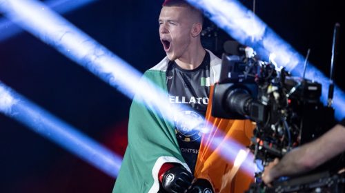 Paul Hughes at Bellator Champion Series Dublin (Credit: Bellator Champions Series)