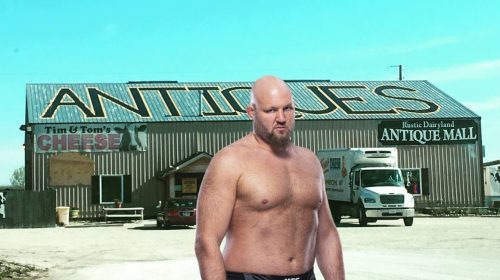 Ben Rothwell, antique mall, mma gym