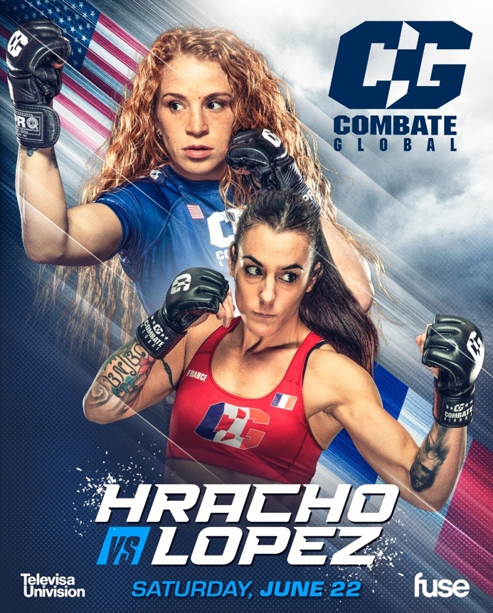 Kayla Hracho, Claire Lopez, Combate Global