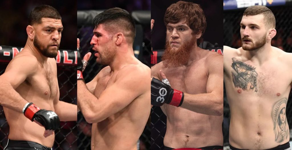 Nick Diaz vs Vicente Luque, Nick Diaz, Vicente Luque