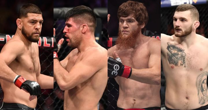 Nick Diaz vs Vicente Luque, Nick Diaz, Vicente Luque