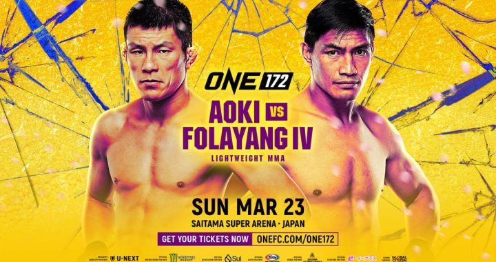 Shinya Aoki, ONE 172, Eduard Folayang