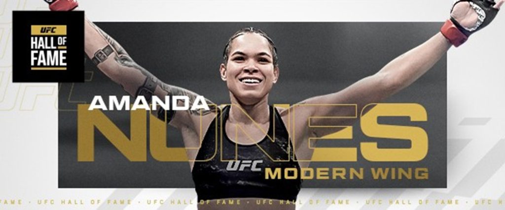 Amanda Nunes, UFC Hall of Fame
