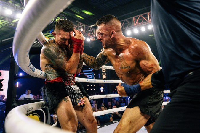 BKFC Philly, Dustin Pague