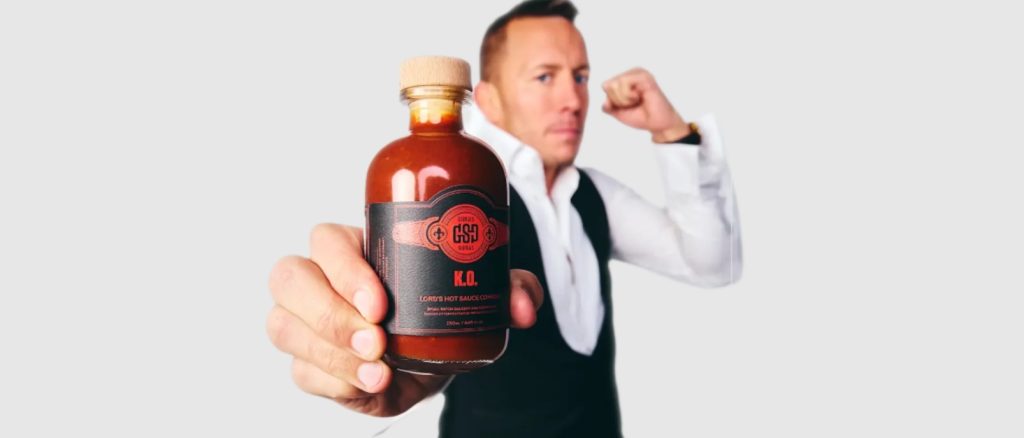 Georges St-Pierre, hot sauce, hot sauces
