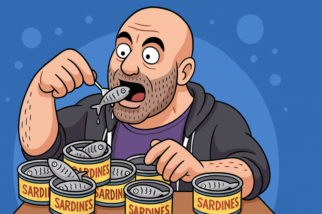 Joe Rogan, sardines