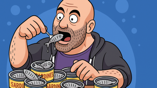 Joe Rogan, sardines