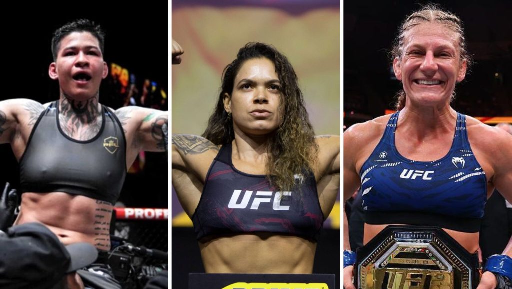 Larissa Pacheco, Amanda Nunes, Kayla Harrison