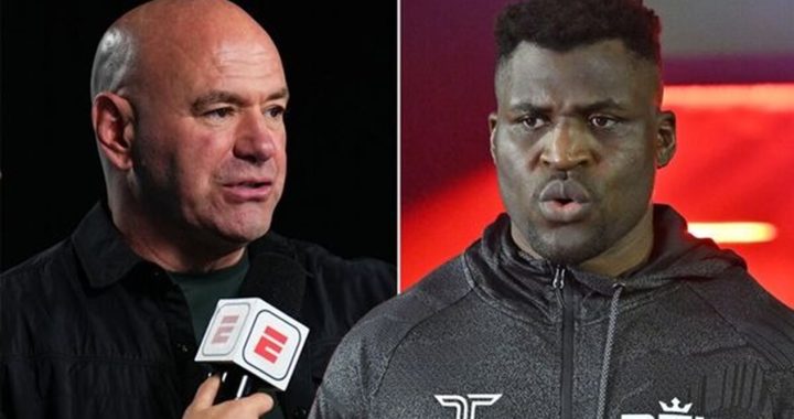 Francis Ngannou, Dana White