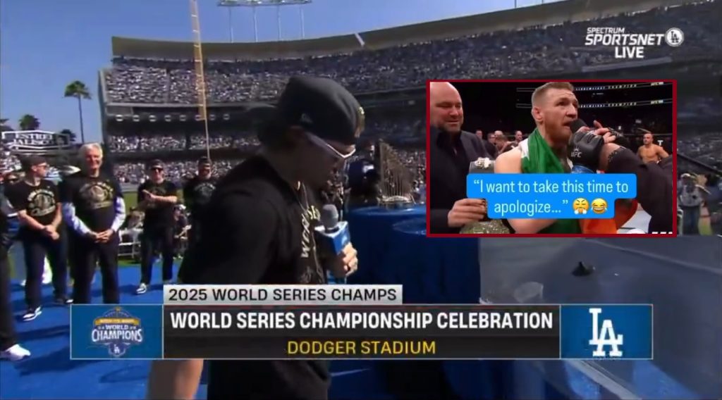 Kiki Hernandez, LA Dodgers, Conor McGregor