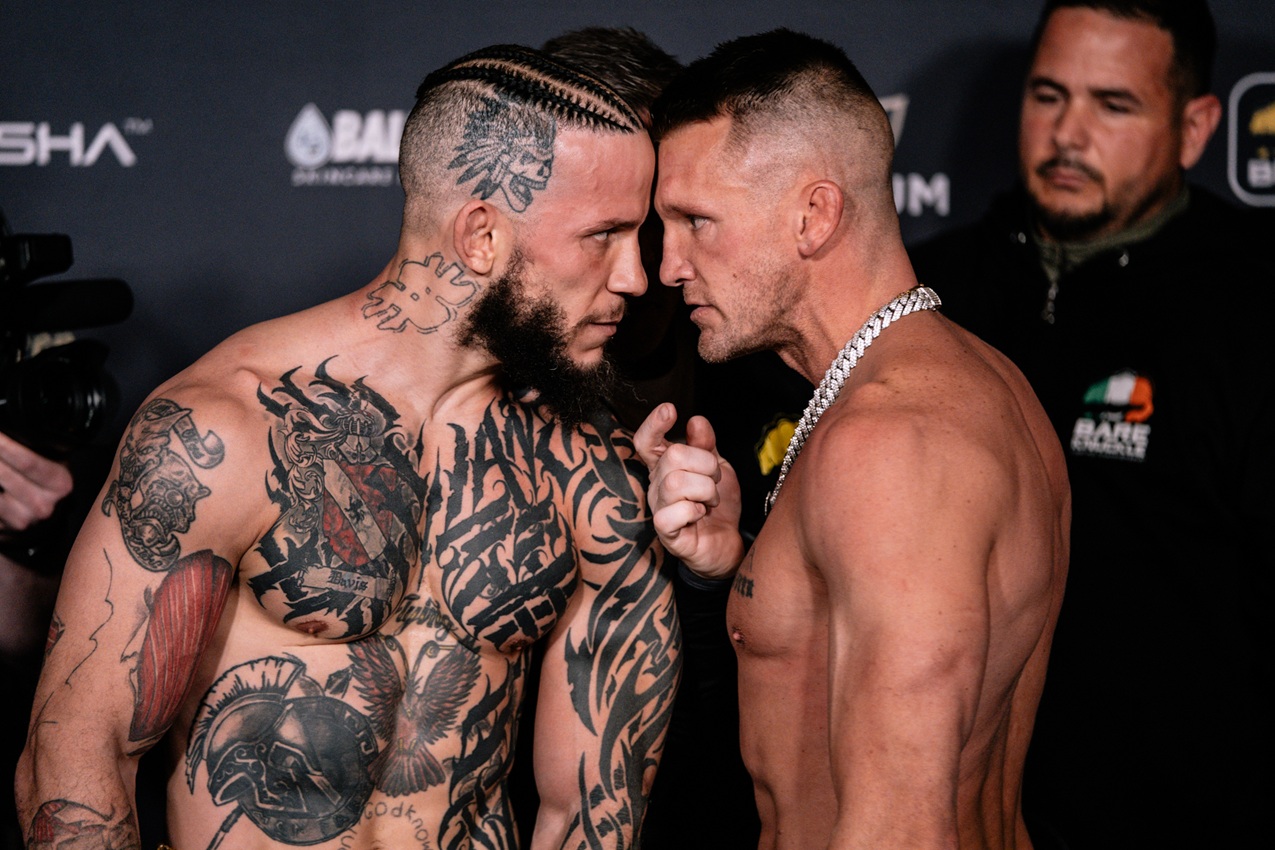 BKFC 86 weigh-in results – Julian Lane vs. Dustin Pague