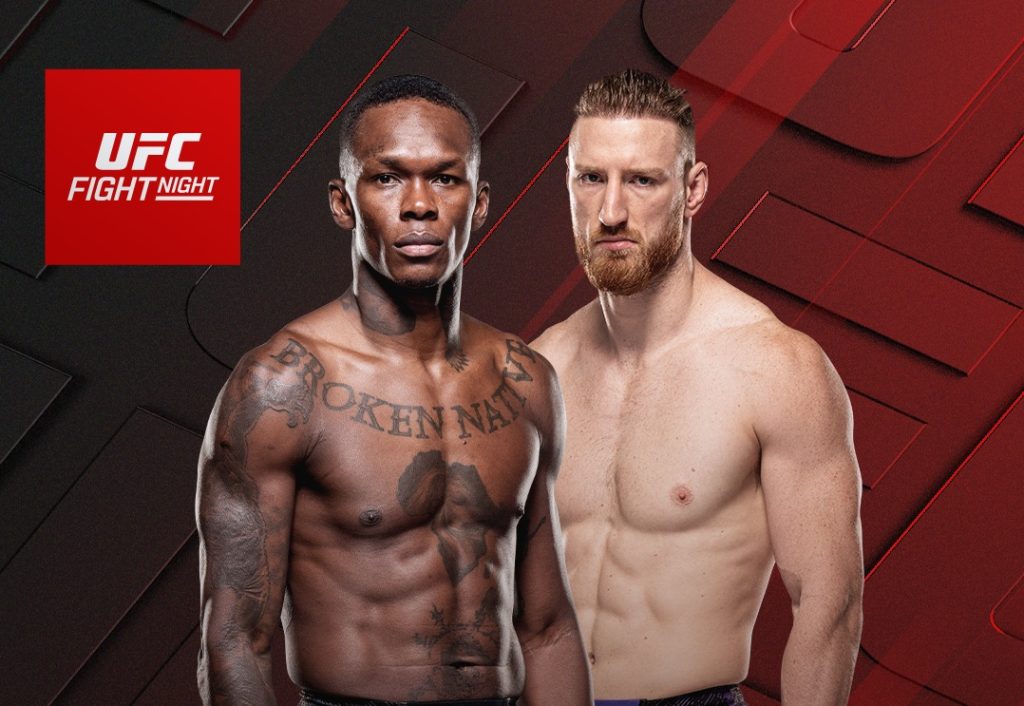 Israel Adesanya, Joe Pyfer, UFC Seattle
