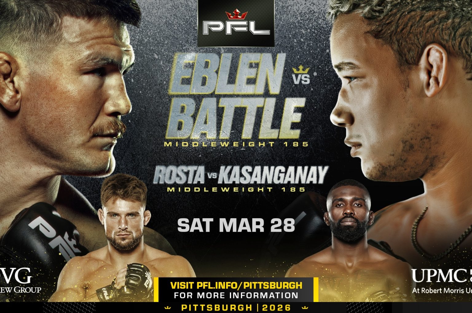 Bryan Battle, Johnny Eblen, Pittsburgh