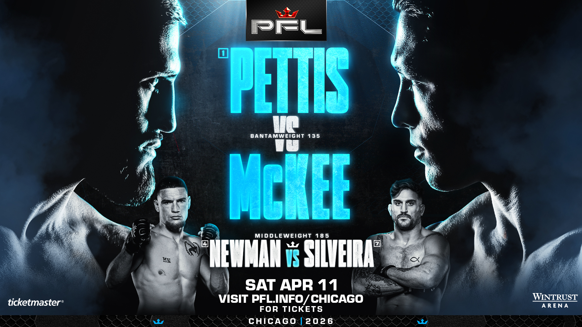 Sergio Pettis meets Mitch McKee in PFL Chicago headliner