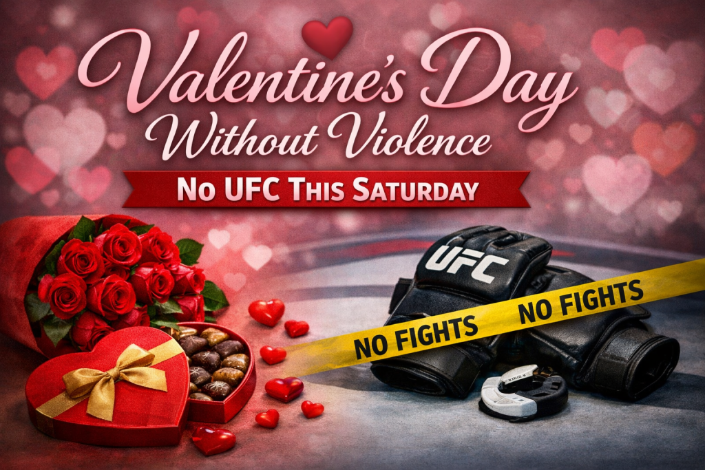 Valentine’s Day, no ufc