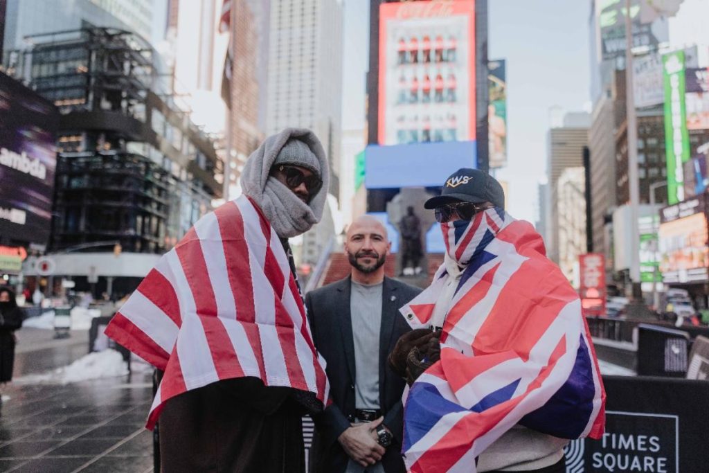 Deontay Wilder, Derek Chisora, Times Square