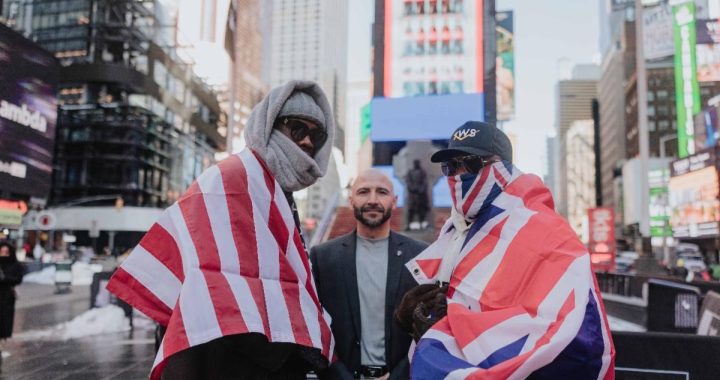 Deontay Wilder, Derek Chisora, Times Square