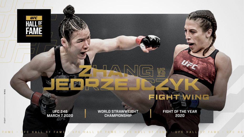 UFC 248, Joanna Jedrzejczyk, Zhang Weili