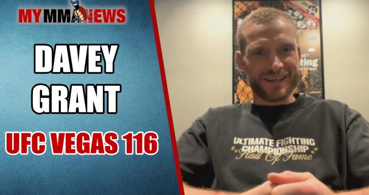 Davey Grant, UFC Vegas 116