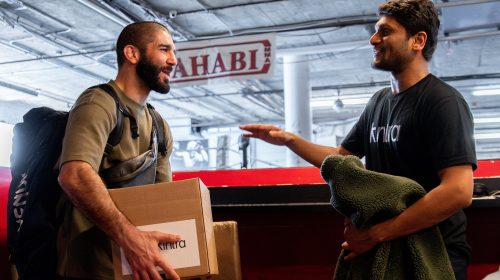 Biomarker Science, fight camps, Firas Zahabi, Kintra