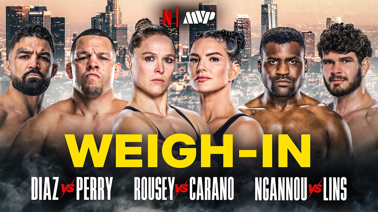 MVP MMA, Ronda Rousey, Gina Carano, Rousey vs Carano