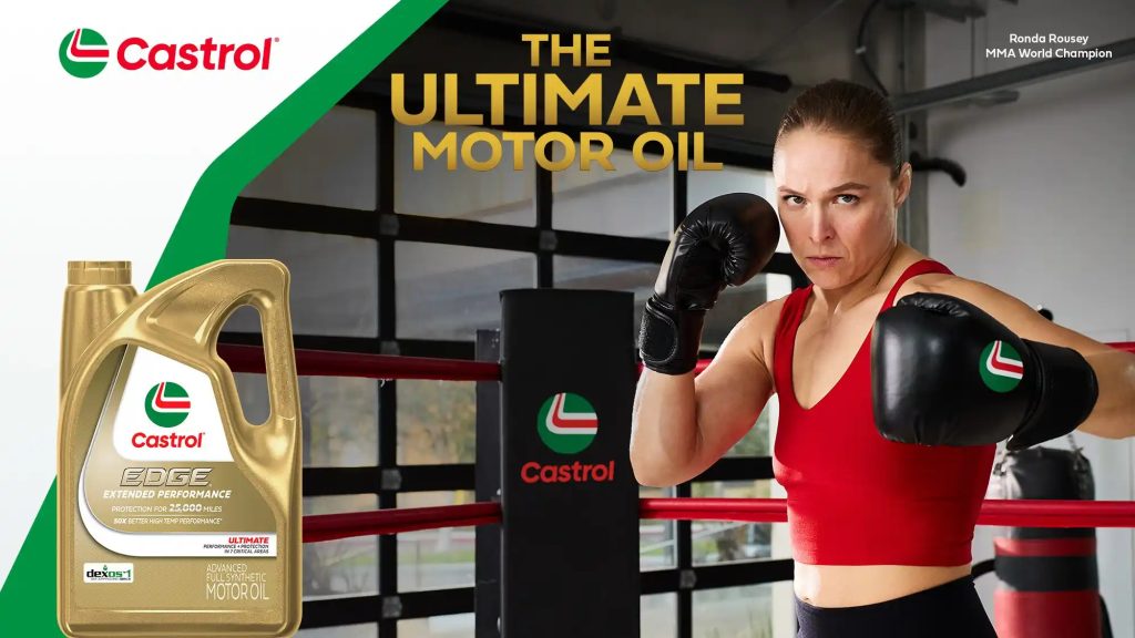 Ronda Rousey, Castrol