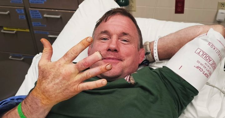 Matt Hughes, hospital