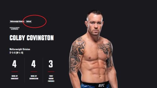 Colby Covington