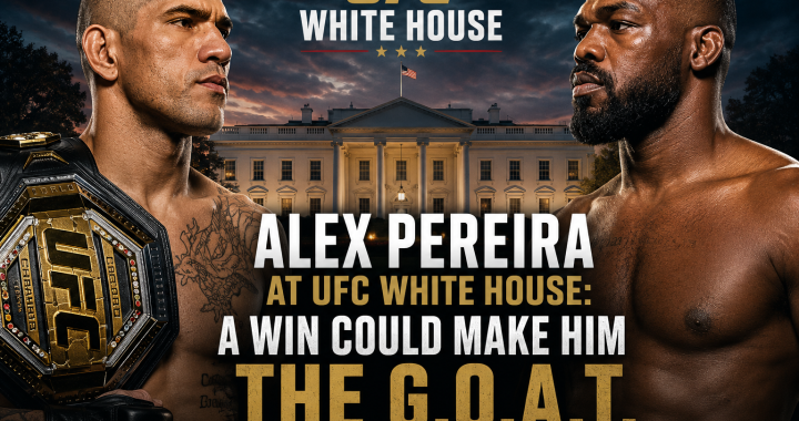 Alex Pereira, Jon Jones, GOAT