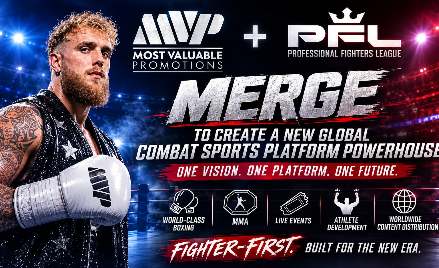 Most Valuable Promotions, PFL, Jake Paul, Professional Fighters League