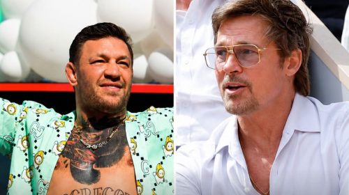 Conor McGregor, Brad Pitt