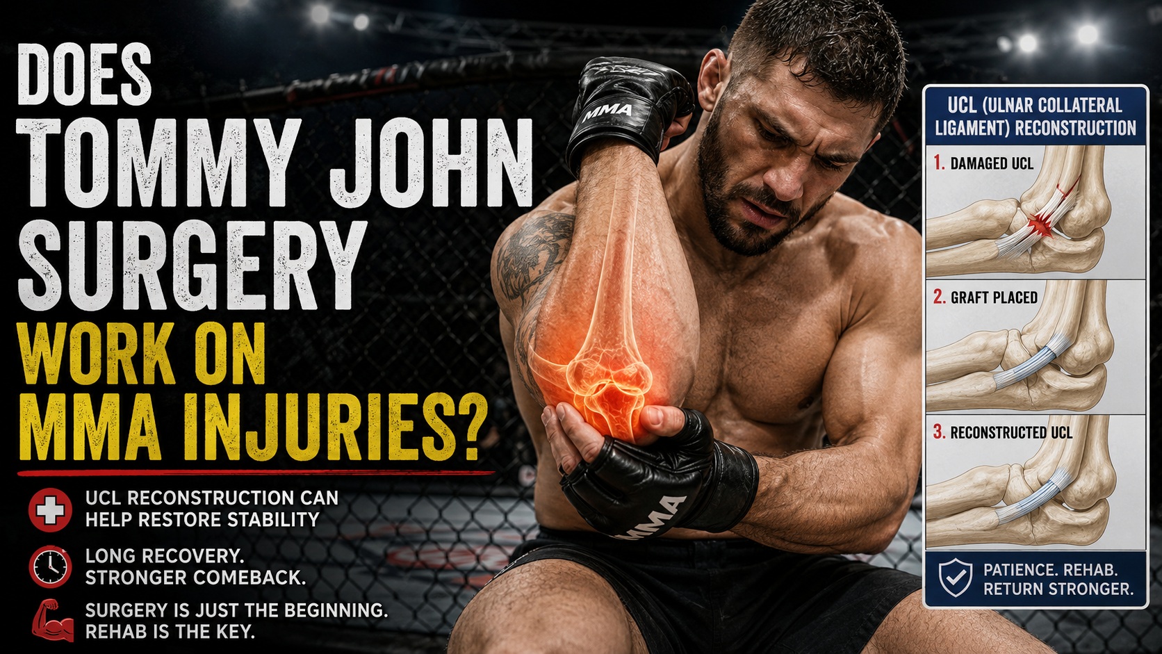 Does Tommy John Surgery Work on MMA Injuries?