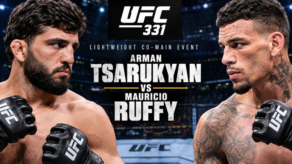 UFC 331, Mauricio Ruffy, Arman Tsarukyan