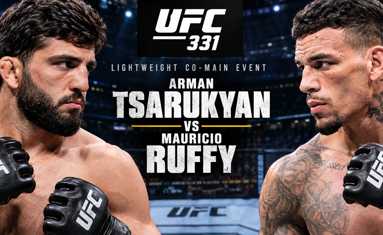 UFC 331, Mauricio Ruffy, Arman Tsarukyan