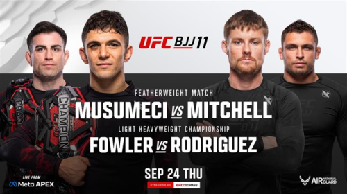 Mikey Musumeci, Bryce Mitchell, UFC BJJ, UC BJJ 11
