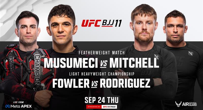 Mikey Musumeci, Bryce Mitchell, UFC BJJ, UC BJJ 11