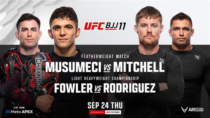 Mikey Musumeci, Bryce Mitchell, UFC BJJ, UC BJJ 11