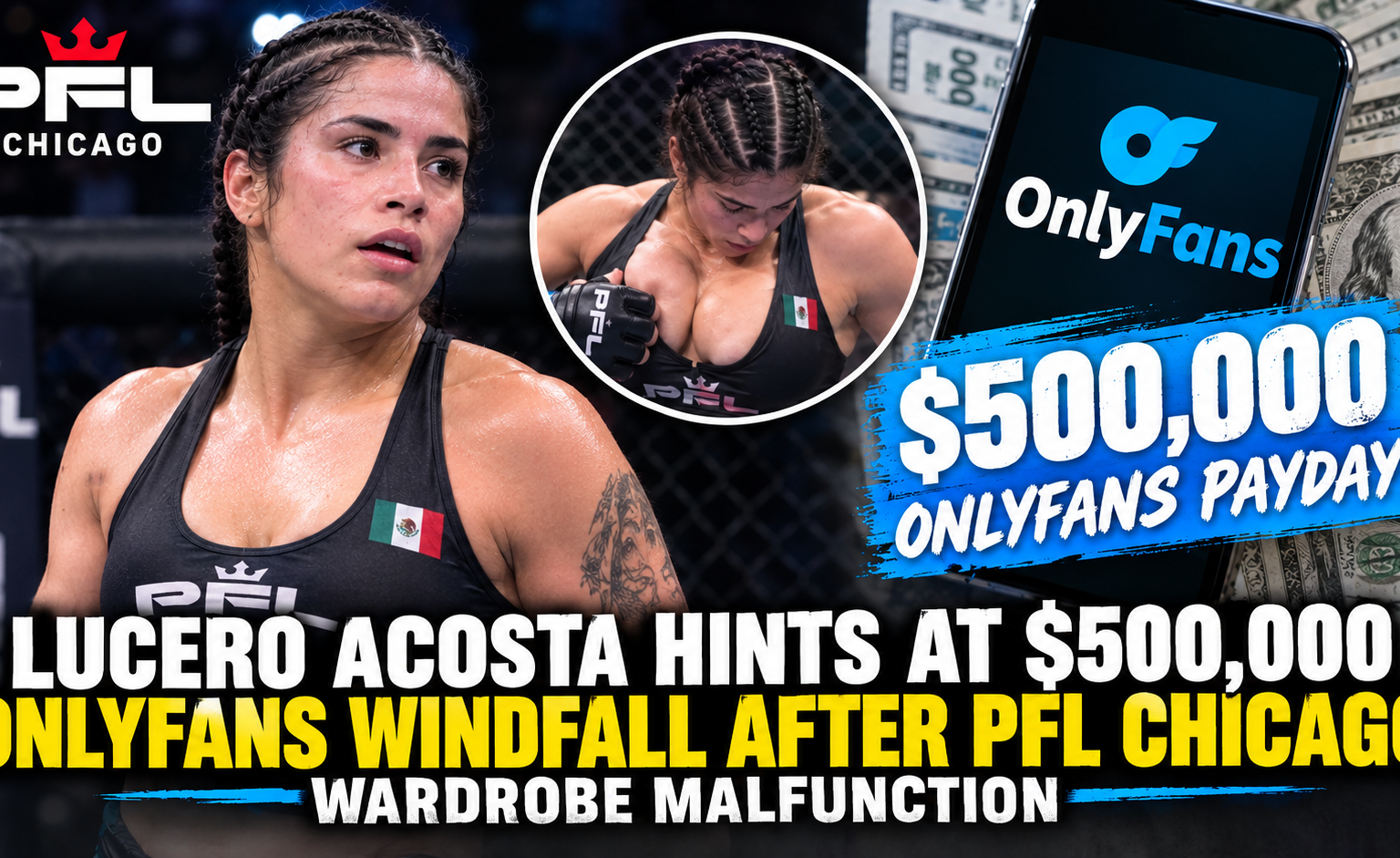Lucero Acosta, OnlyFans, wardrobe malfunction
