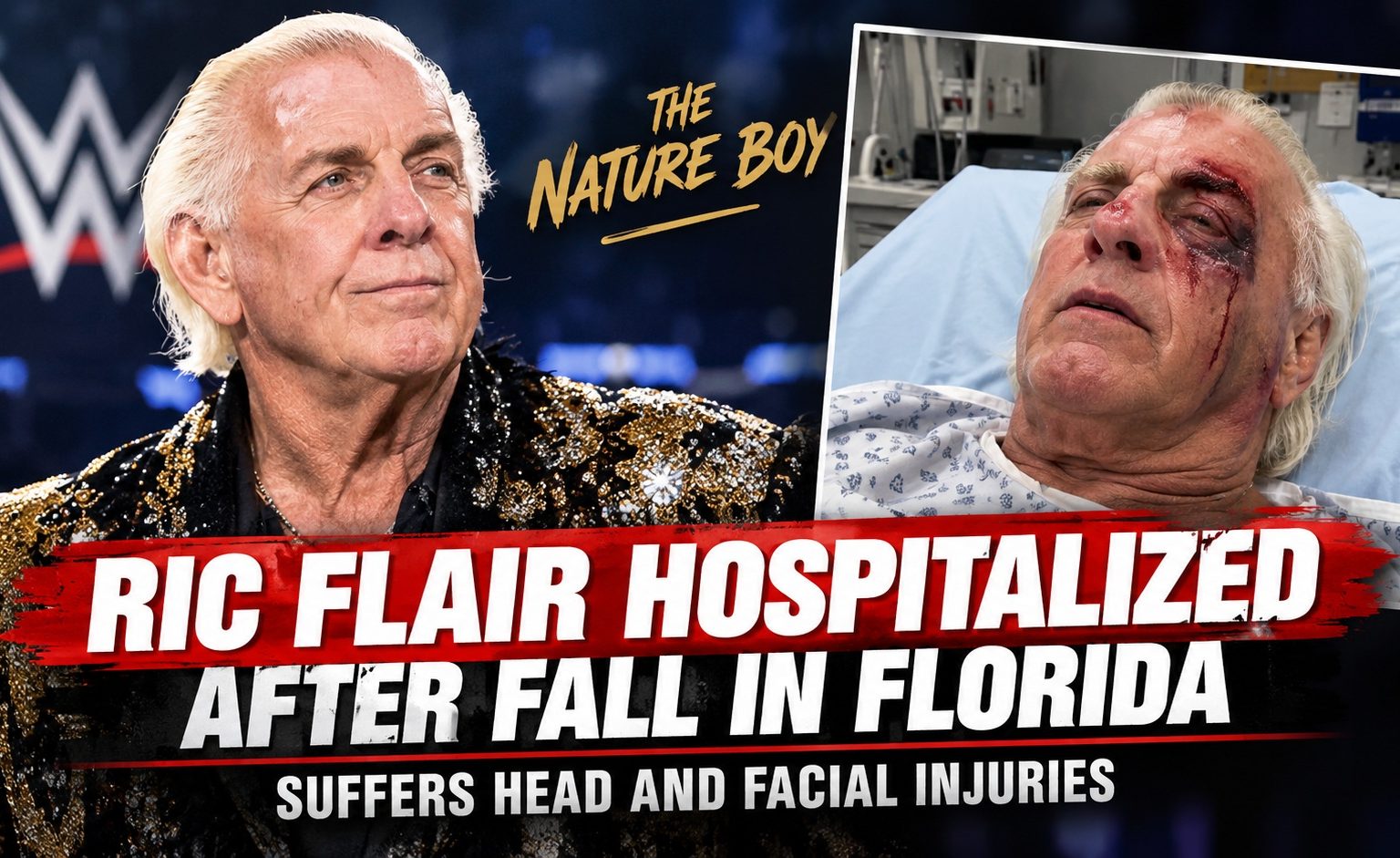 Ric Flair, Ric Flair hospitalized