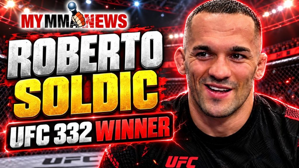 Roberto Soldic, UFC 332