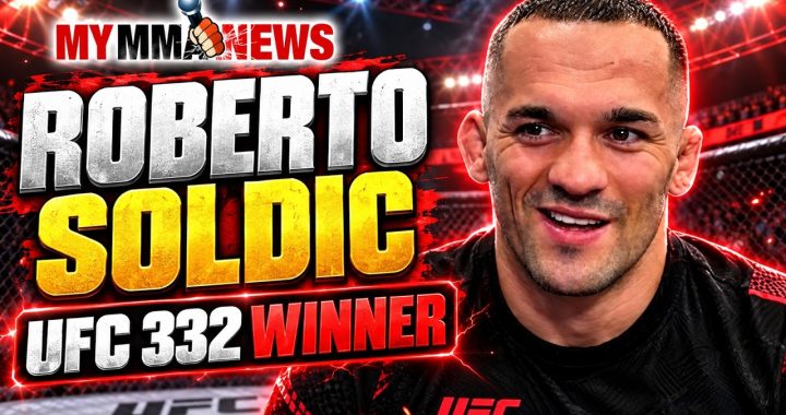 Roberto Soldic, UFC 332