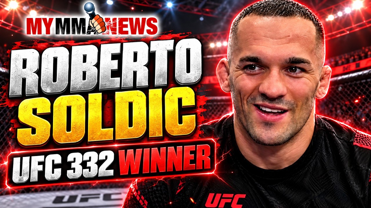 Roberto Soldic, UFC 332