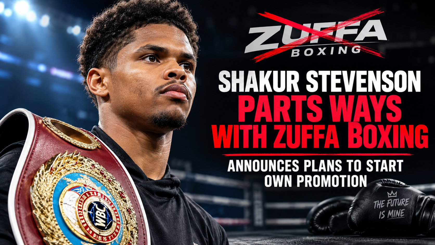 Shakur Stevenson Granted Release From Zuffa Boxing, Announces Plans to Start Own Promotion