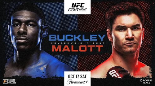 UFC Edmonton Results, UFC Edmonton