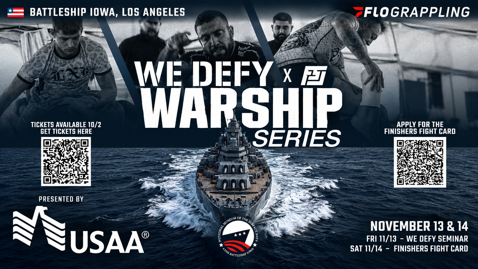Finishers Sub-Only Returns to the High Seas for USS Iowa Event Supporting Veterans Finishers Sub-Only Returns to the High Seas for USS Iowa Event Supporting Veterans