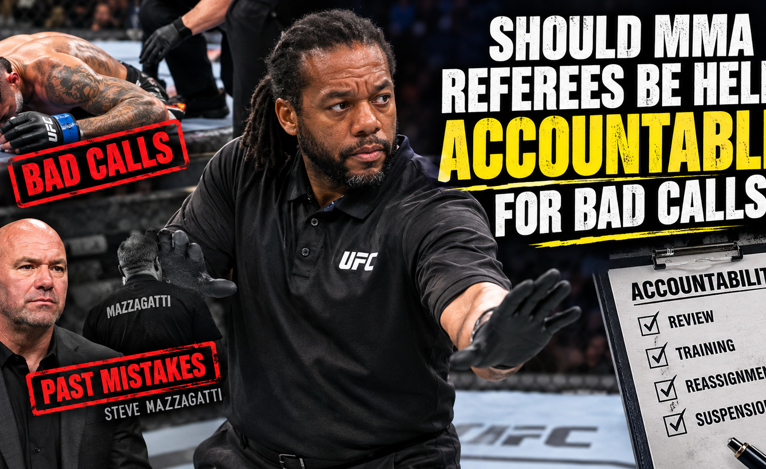 MMA referees, Herb Dean, Steve Mazzagatti