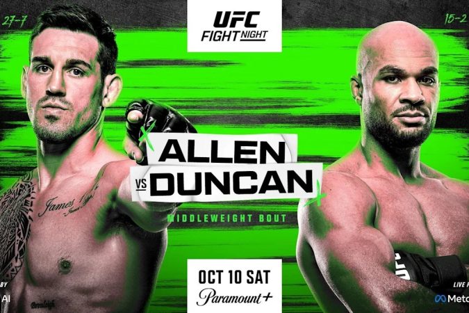 UFC Vegas 122 Results, UFC Vegas 122