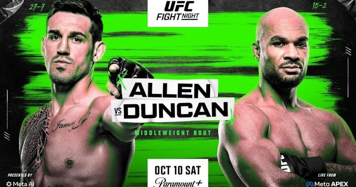 UFC Vegas 122 Results, UFC Vegas 122