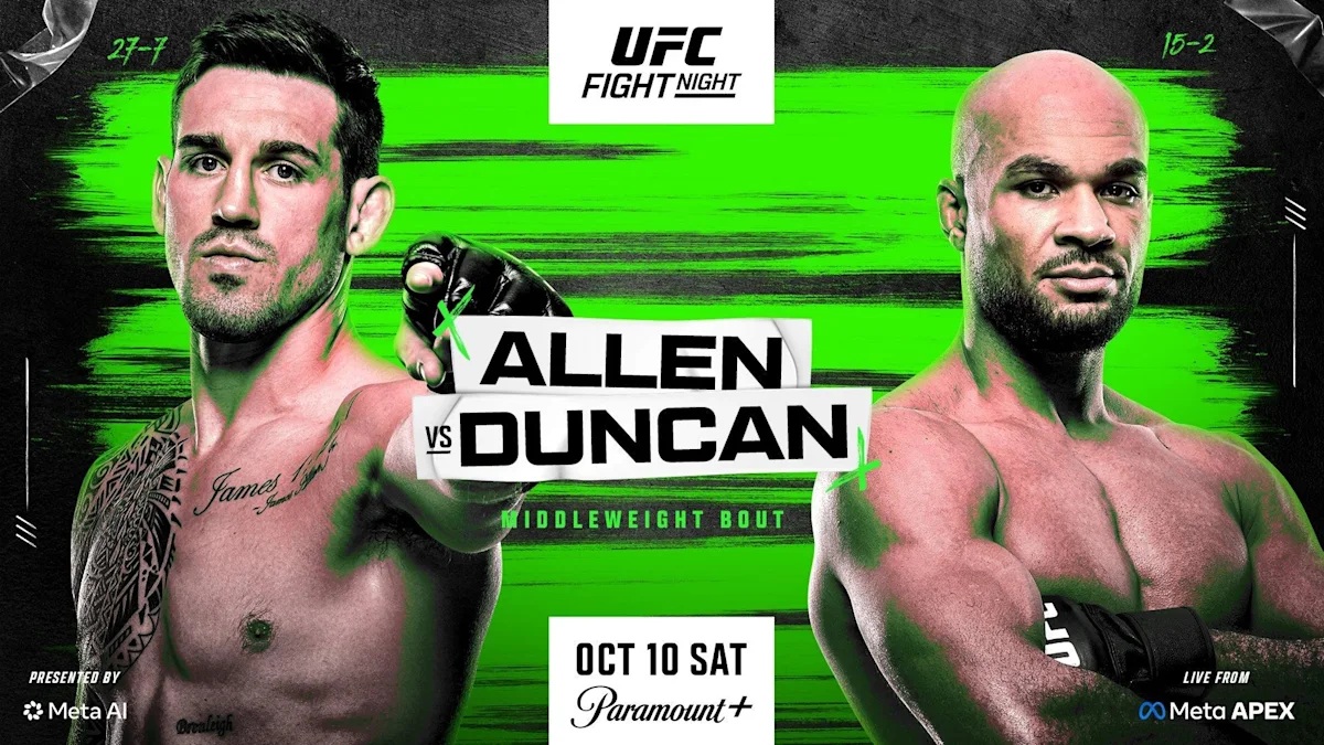 UFC Vegas 122 Results, UFC Vegas 122
